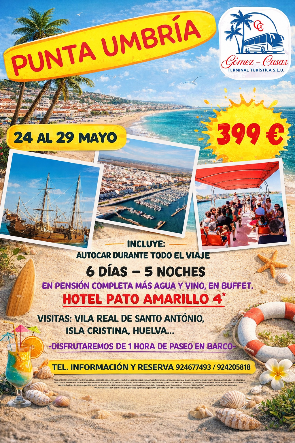 PUNTA UMBRIA 24 AL 29 DE MAYO DE 2026