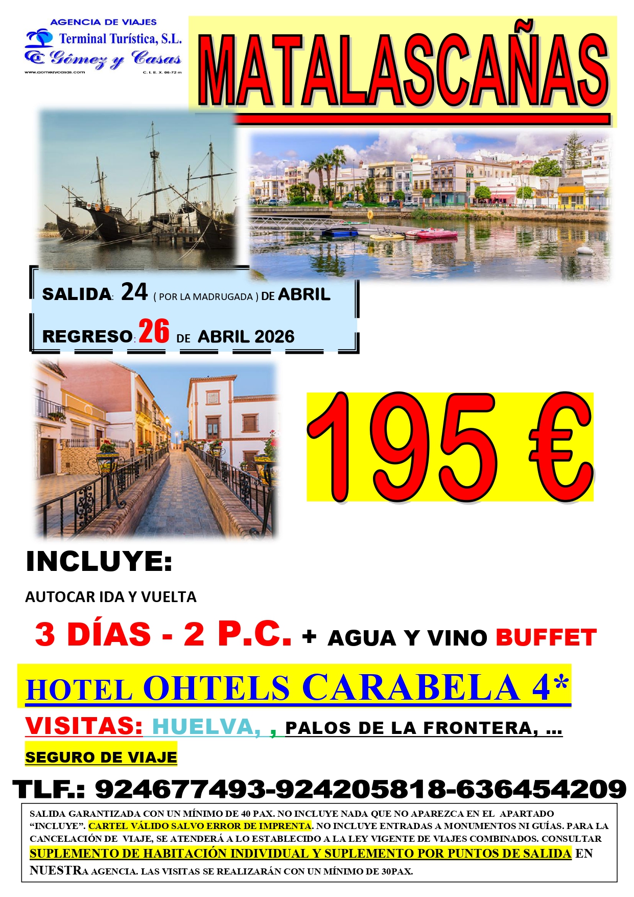 MATALASCAÑAS 24-26 ABRIL