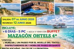 MATALASCAÑAS – MAZAGÓN DEL 7 AL 12 DE JUNIO