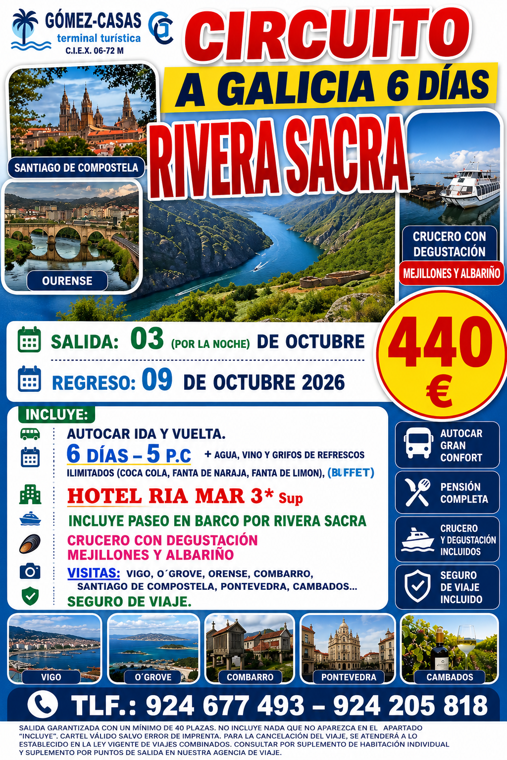BARCELONA DEL 19 AL 25 DE OCTUBRE DE 2026
