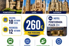LEÓN Y ASTORGA DEL 10 AL 12 DE OCTUBRE