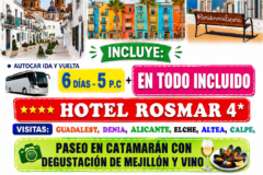 BENIDORM DEL 21 AL 27 DE NOVIEMBRE
