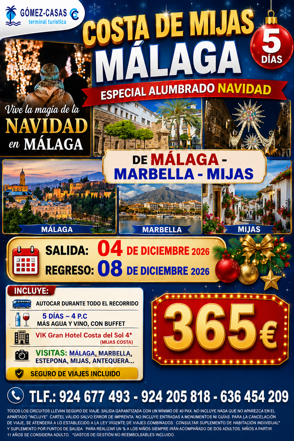 PAIS VASCO DEL 4 AL 8 DE DICIEMBRE