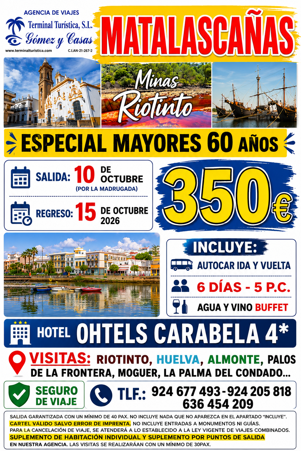 MATALASCAÑAS DEL 10 AL 15 DE OCTUBRE