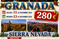 GRANADA DEL 11 AL 13 DE DICIEMBRE